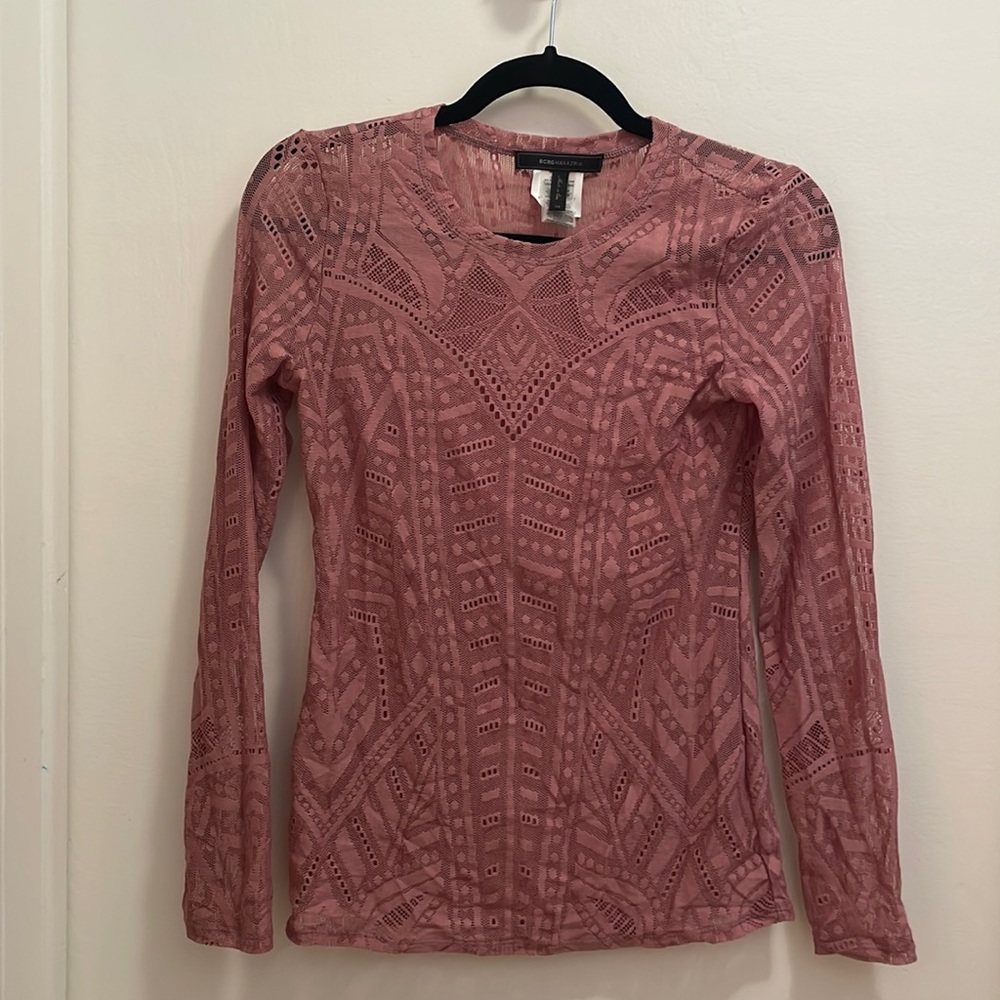 Bcbg long sleeve shirt